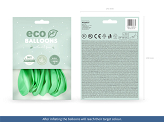 Ballons Eco 26 cm, métallisés, menthe (1 pqt. / 10 pc.)