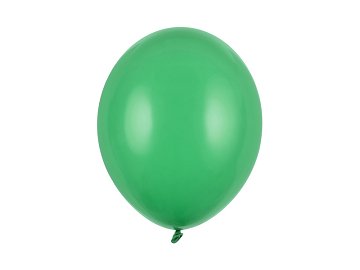 Ballons Strong 30 cm, Vert émeraude pastel (1 pqt. / 100 pc.)