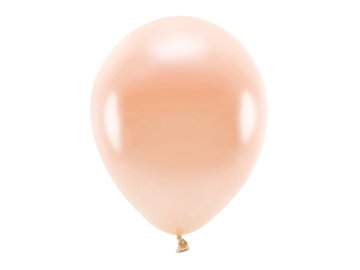 Eco Balloons 30cm metallic, peach (1 pkt / 10 pc.)