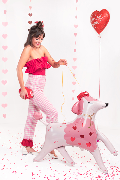Folieballong – mix – 119x108 cm