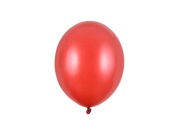 Ballons Strong 23 cm, Rouge coquelicot métallique (1 pqt. / 100 pc.)