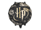 Balon foliowy Harry Potter, 35 cm, czarny