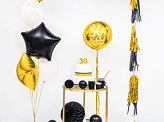 Folienballon 30th Birthday, gold, 45cm