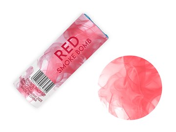 Color Smoke Bomb, 11.5 cm, red (1 pkt / 5 pc.)