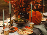 Honeycomb Pumpkins, 18-30cm, mix (1 pkt / 3 pc.)