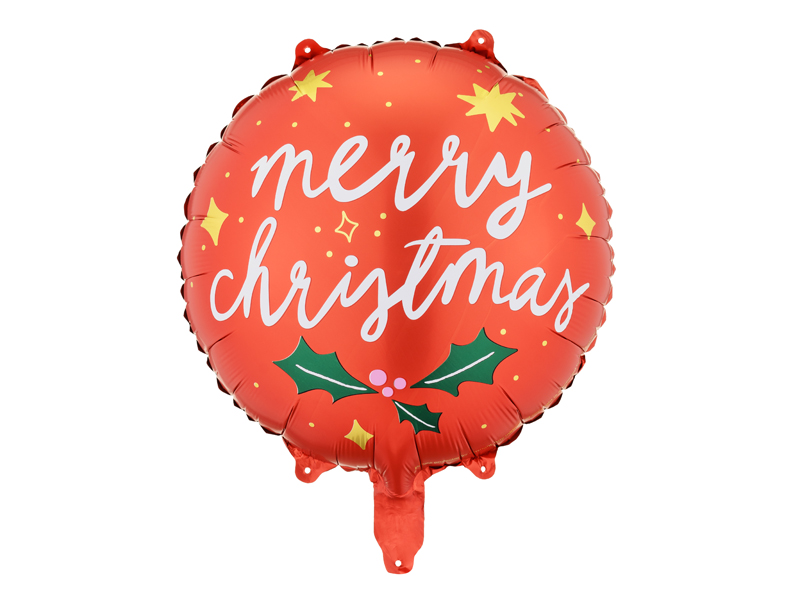 Folieballong – Merry Christmas – mix – 45 cm