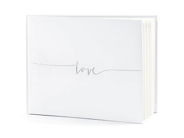 Księga Gości Love, 24x18,5cm, 22 kartki