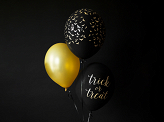 Ballons 30 cm, Chauve-souris, Noir Pastel (1 pqt. / 6 pc.)