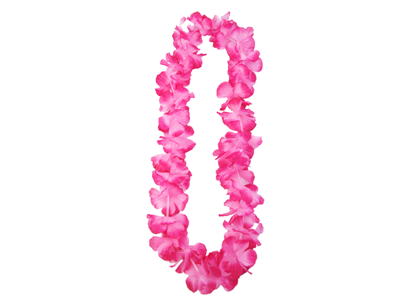 Hawaiihalsband – rosa – 1 m