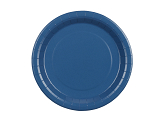 Talerzyki papierowe, granatowy, 23cm (1 op. / 6 szt.)