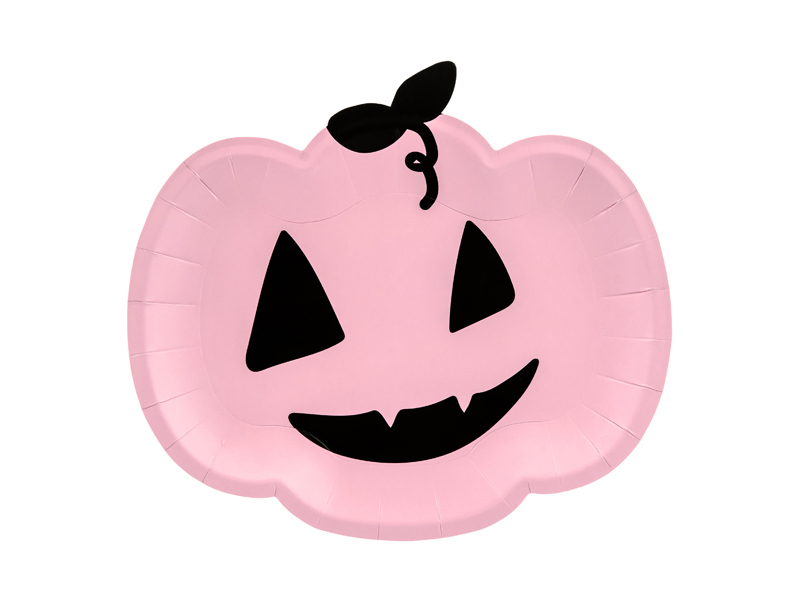 Tallrikar – Pumpa – rosa – 22 cm – 6-pack