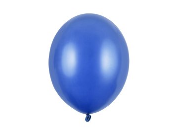 Ballons 30 cm, Bleu métallisé (1 pqt. / 10 pc.)