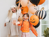 Foil Balloon Striped Pumpkin, 39x38 cm, mix