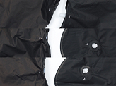 Folien-Standballon Spinne XXL, 275x152 cm, schwarz-rot