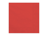 Serwetki papierowe, ciemny czerwony, 33x33cm (1 op. / 20 szt.)