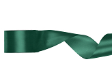 Satin Ribbon, bottle green, 50mm/25m