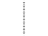 Girlande Fledermäuse, schwarz, 1,5 m