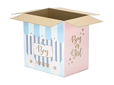 Pudełko do przesyłki balonowej - Boy or Girl, 60x40x60cm (1 op. / 5 szt.)
