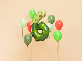 Ballon Mylar Chiffre 6 - Tortue, 75x96 cm, mélange de couleurs