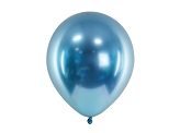 Ballons Glossy 30 cm, bleu (1 pqt. / 10 pc.)