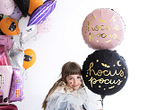 Folienluftballon Hocus Pocus, 45 cm, schwarz