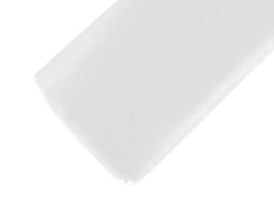 Fine Tulle, netting, white, 1.5 x 50m