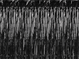 Partyvorhang, schwarz, 90x250cm