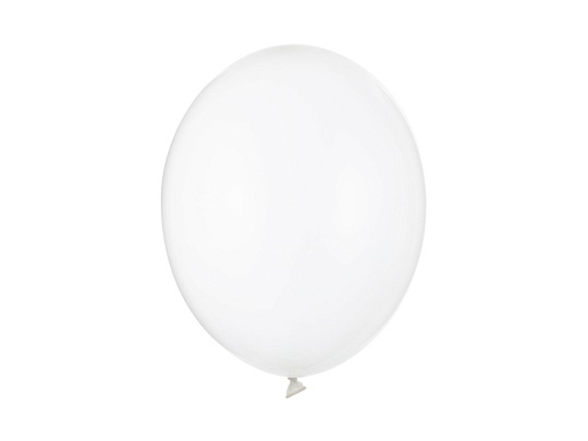 Strong Balloons 30cm, Crystal Clear (1 pkt / 100 pc.)