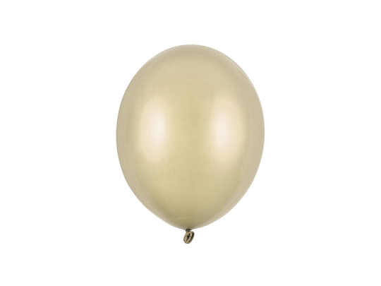 Balony Strong 23 cm, Metallic Cold Gold (1 op. / 100 szt.)