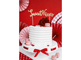 Cake topper Sweet Love - Sweet Kisses