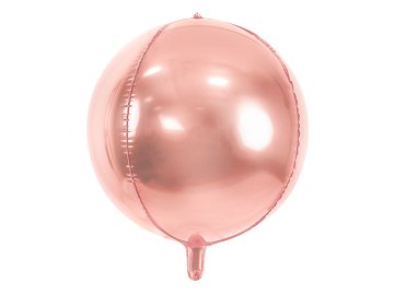 Foil Balloon Ball, 40cm, rose gold