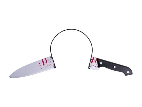 Haarreif Messer, 45x14 cm, Mix