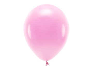 Balony Eco 30cm pastelowe, różowy (1 op. / 10 szt.)
