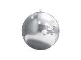 Balle miroir gonflable, silver, env. 90 cm