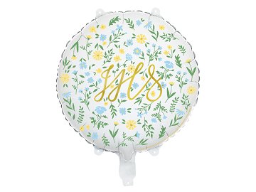 Folienballon IHS, 45 cm, Mix