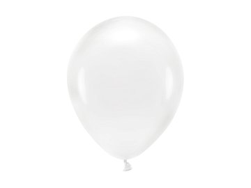 Eco Balloons 26cm, crystal clear (1 pkt / 100 pc.)