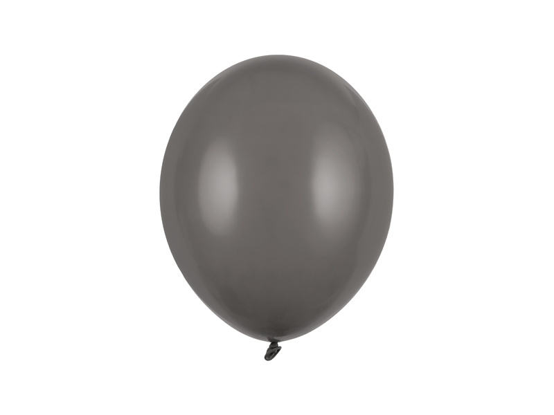 Latexballong – pastell – grå – 27 cm