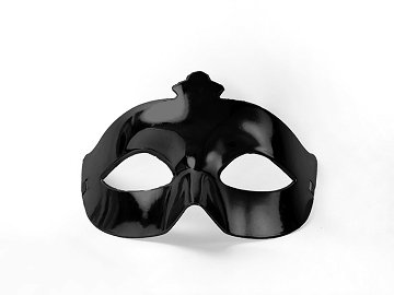 Maska Party, czarny