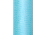 Tulle Plain, turquoise, 0.15 x 9m (1 pc. / 9 lm)