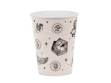 Kubeczki Harry Potter, 250 ml, beżowe (1 op. / 6 szt.)