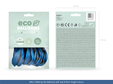 Ballons Eco 30 cm, métallisés, bleu marine (1 pqt. / 10 pc.)