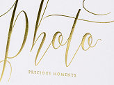 Album photo ''Precious moments'', 20x24.5cm, blanc, 22 cartes