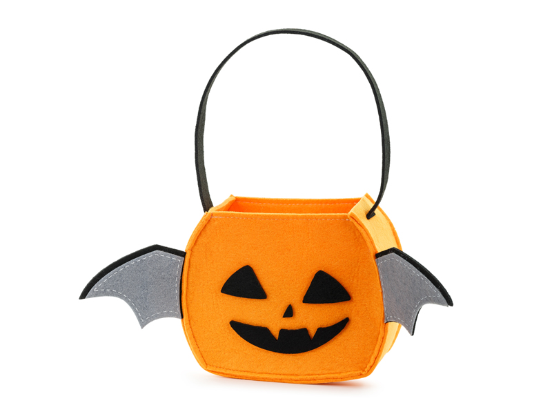 Presentpåse – Halloween Pumpa – orange