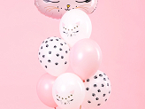 Balony 30cm, Kotek, mix (1 op. / 6 szt.)