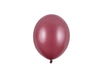 Strong Balloons 12cm, Metallic Maroon (1 pkt / 100 pc.)