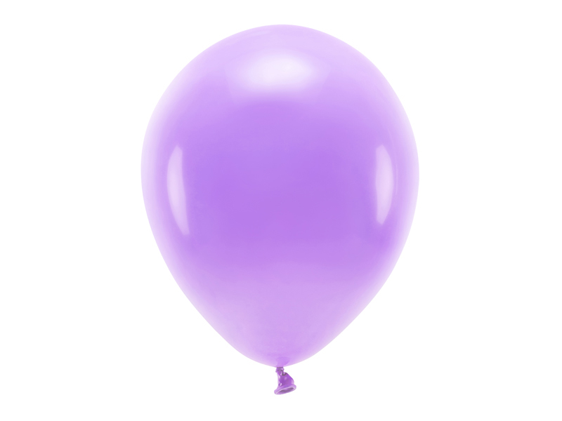 Latexballong ECO – pastell – lavendel – 30 cm – 10-pack