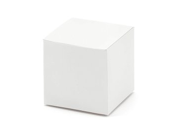 Boîtes carrées, blanches (1 pqt. / 10 pc.)