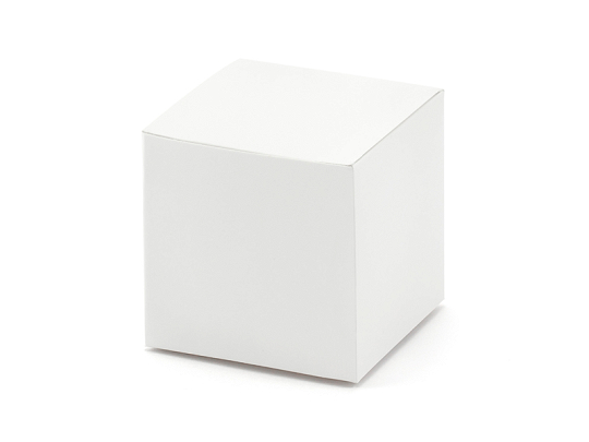 Boxen quadratisch, weiß (1 VPE / 10 Stk.)