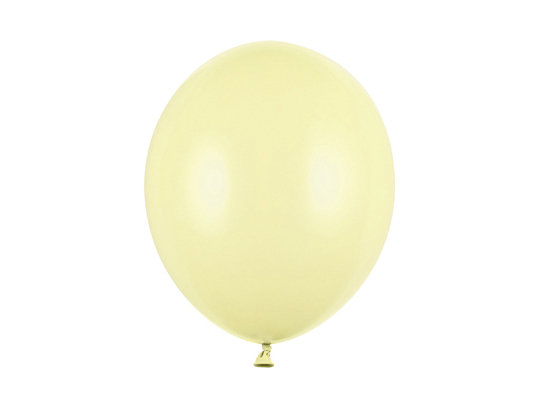 Ballon Strong 30 cm, Pastel jaune clair (1 pqt. / 100 pc.)