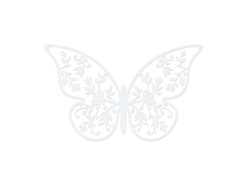 Papierdekoration Schmetterling, 8 x 5cm (1 VPE / 10 Stk.)